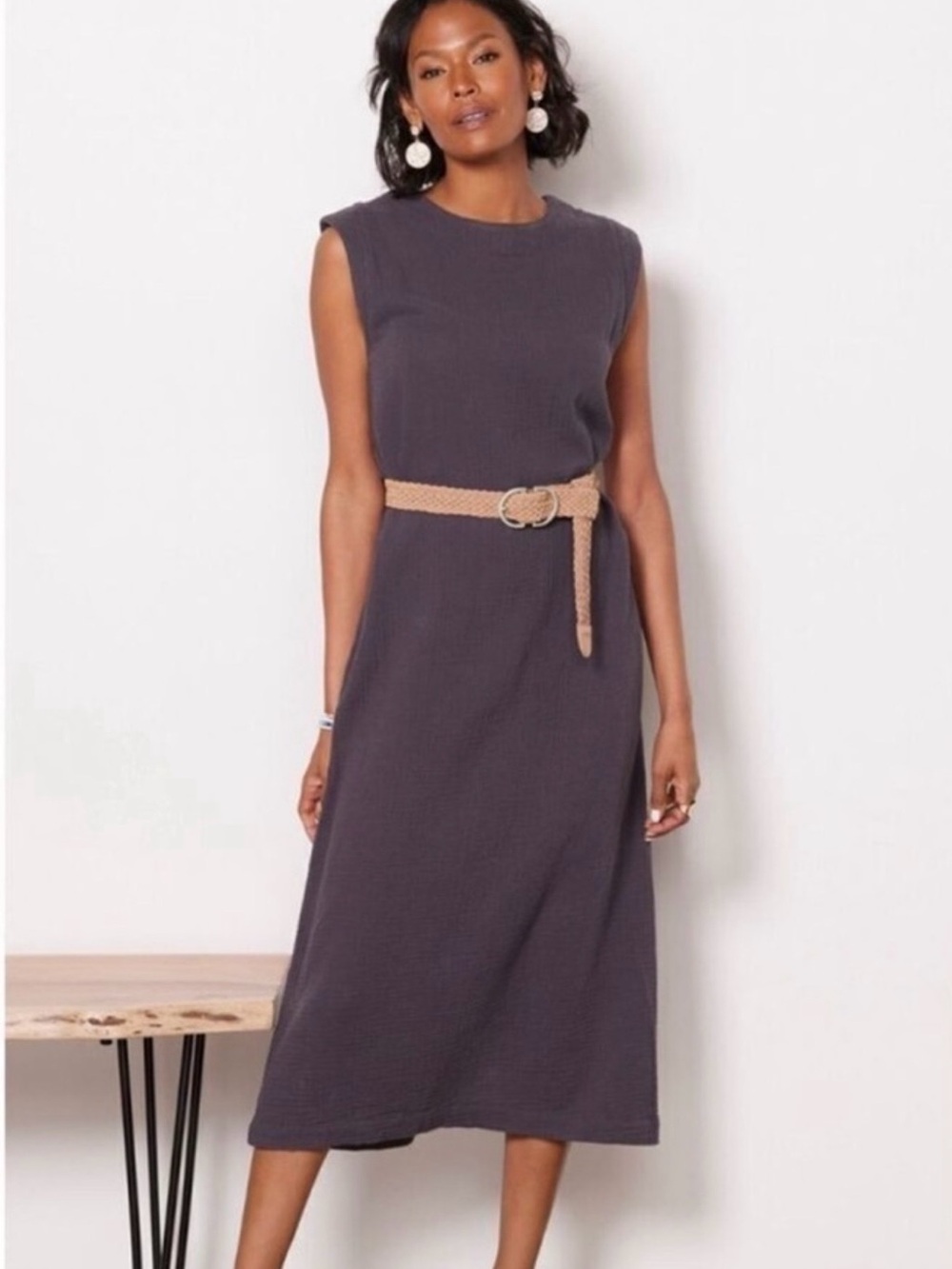 FAHERTY dream cotton gauze costa dress - Picture 2 of 4